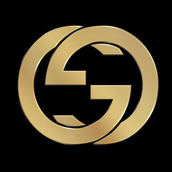 Isotipo elegante dorado tomado como referencia para el moodboard