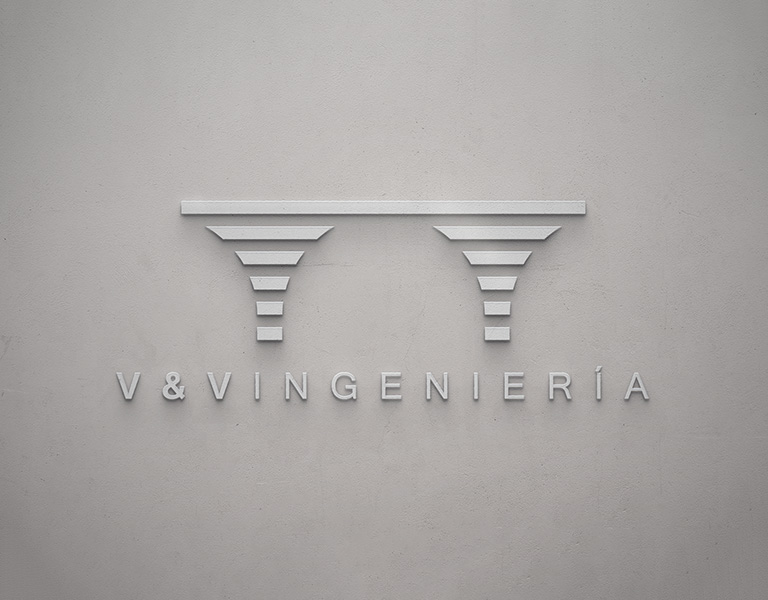 Veiga&Ventos PVC wall logo