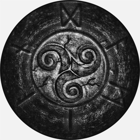 Celtic triskel symbol