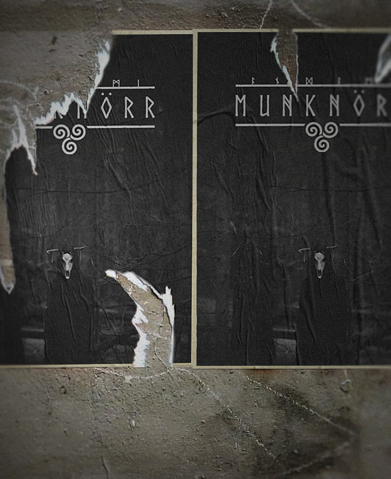 Munknörr's posters mockup