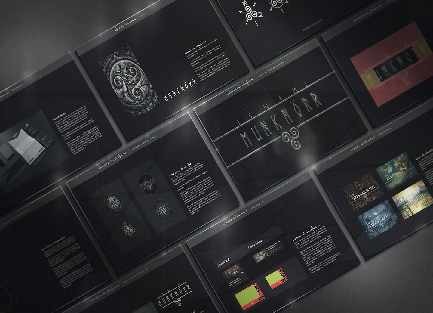 Creative process presentation slides